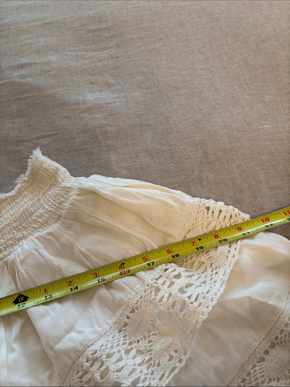 Urban Outfitters Tiered Lace Mini Skirt - Picture 8 of 9